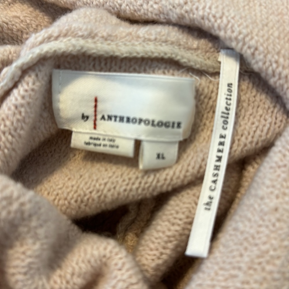 Anthropologie oversized cowl neck sweater - Picture 4 of 5